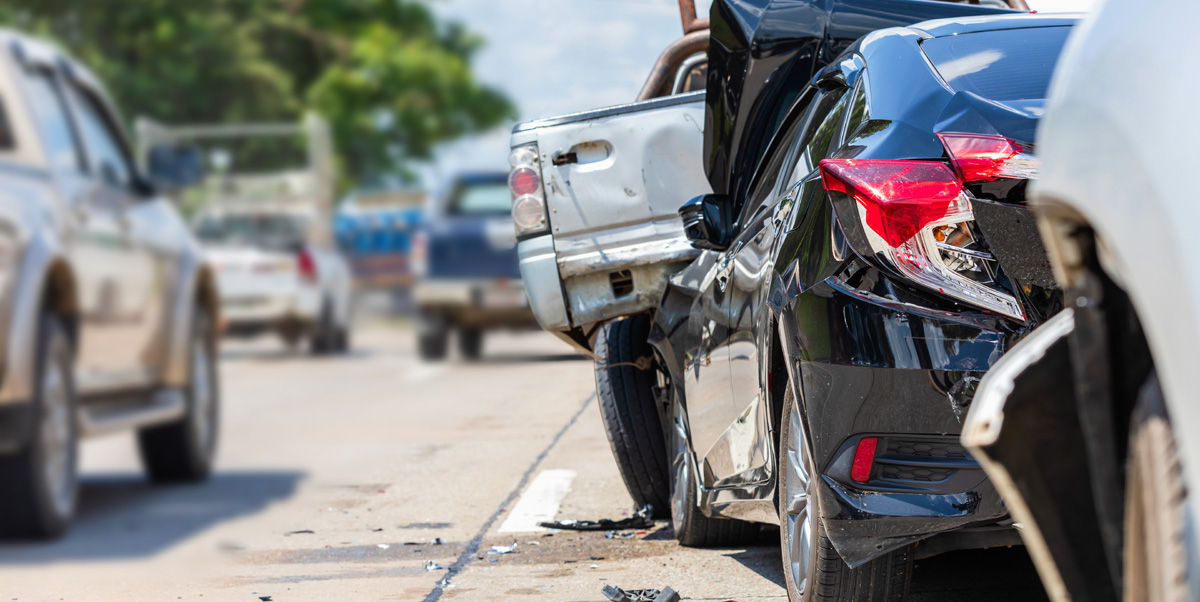 Determining Fault After a Chain Reaction Car Accident in California