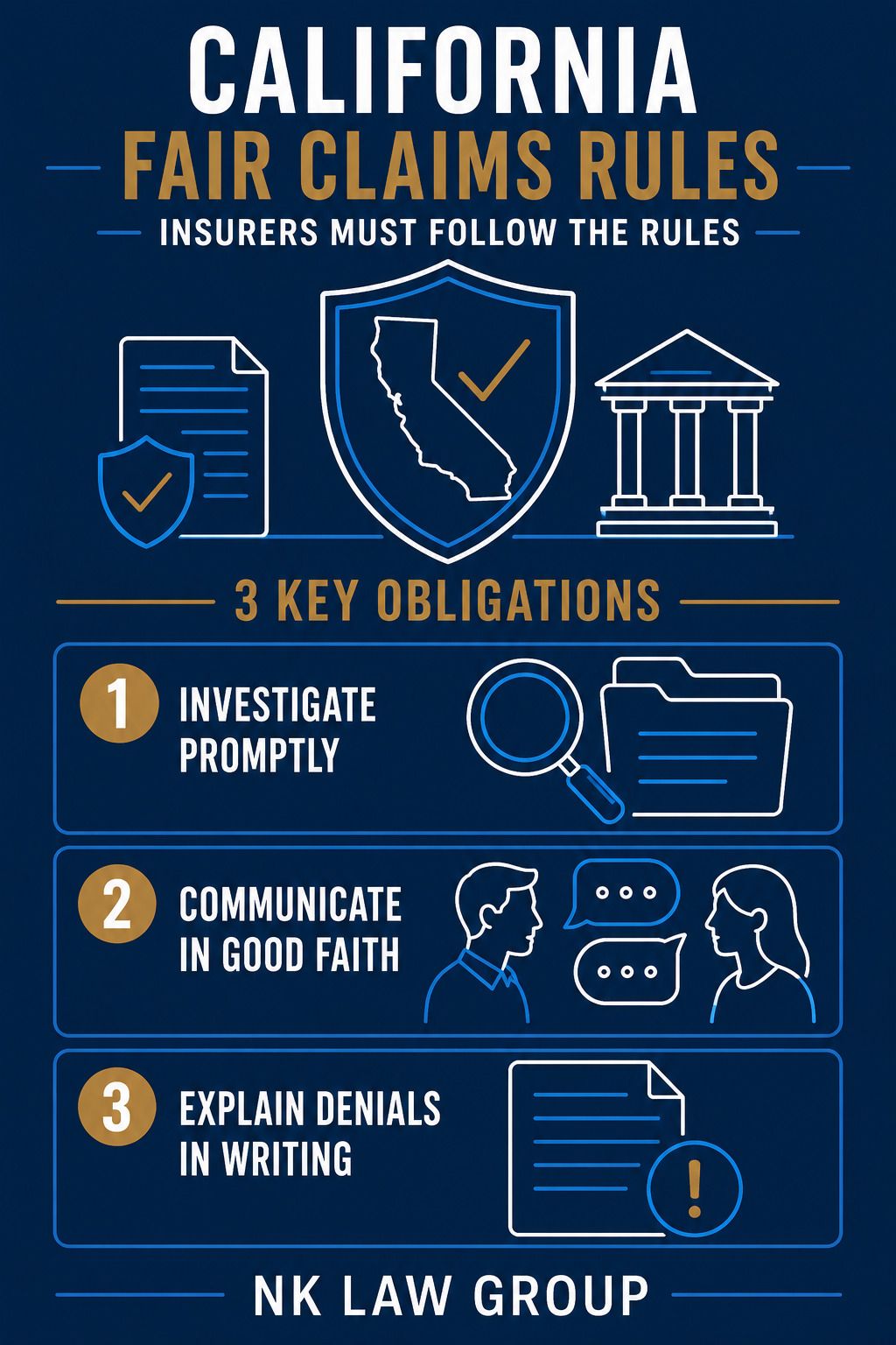 What to Do If the At Fault Drivers Insurance Denies Your Claim - NK Law Group